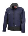 Heren Softshell Jas Result Activity R120X Navy-Black